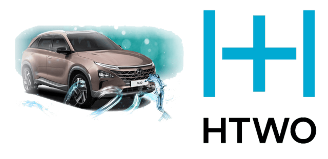 HTWO Logo – 现代汽车集团的新能源品牌