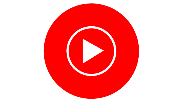 YouTube Music音乐流媒体服务Logo