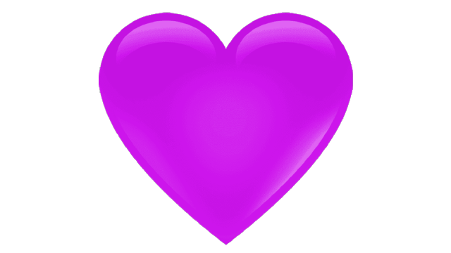 Purple Heart表情符号