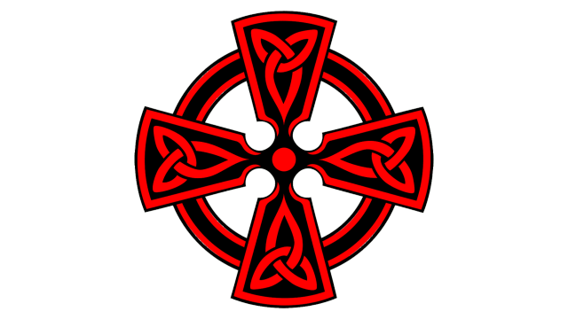 Cross of Triquetras (Carolingian Cross)符号