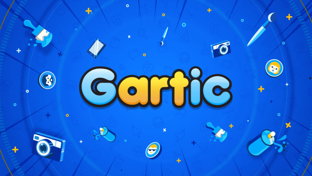 Gartic Phone Logo – 多人在线游戏