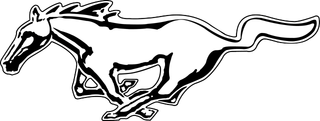 野马 Mustang Logo - 美国福特汽车公司生产的一款经典跑车