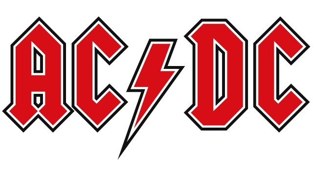 AC/DC澳大利亚摇滚乐队Logo