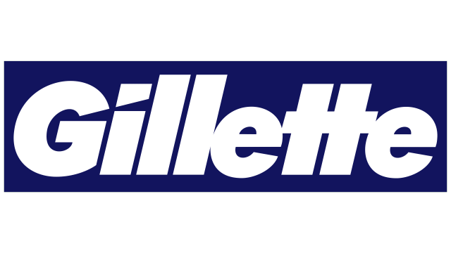 吉列（Gillette）剃须刀和个人护理品牌Logo