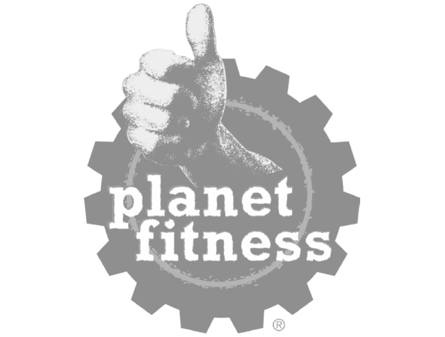 Planet Fitness大型健身连锁品牌Logo