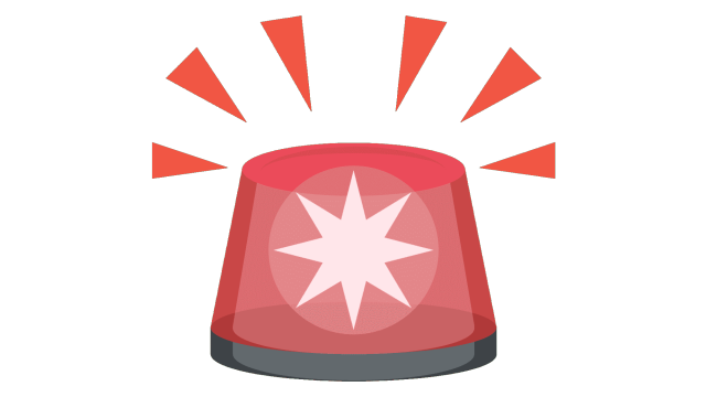 Siren警报器表情符号