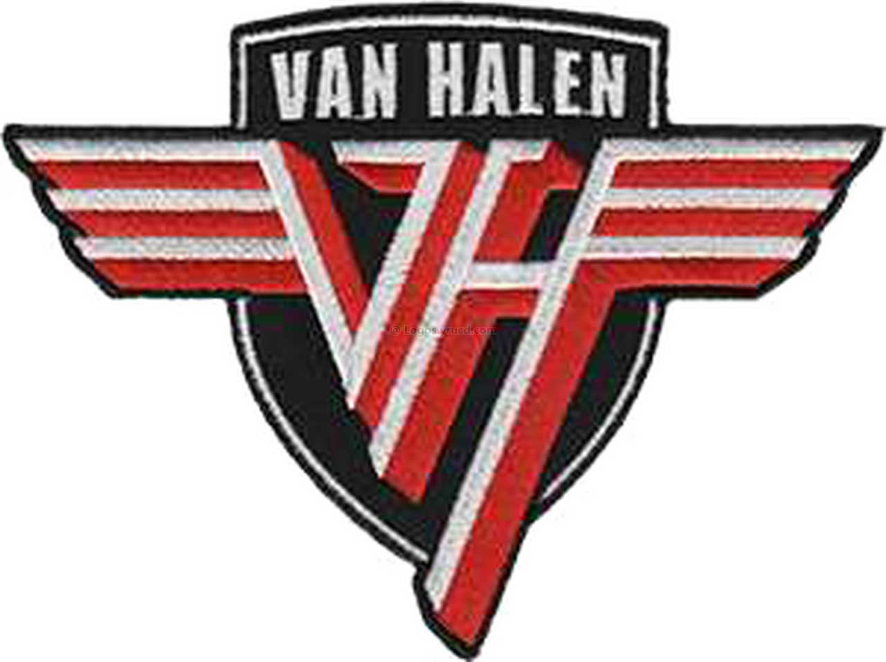 Van Halen美国硬摇滚乐队Logo - 云瑞Logo资源库