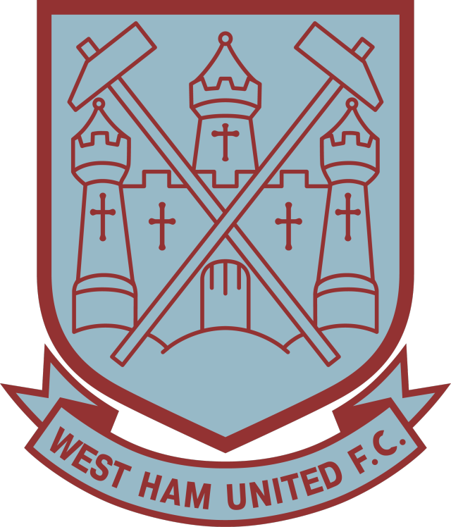 西汉姆联足球俱乐部（West Ham United Football Club）队徽