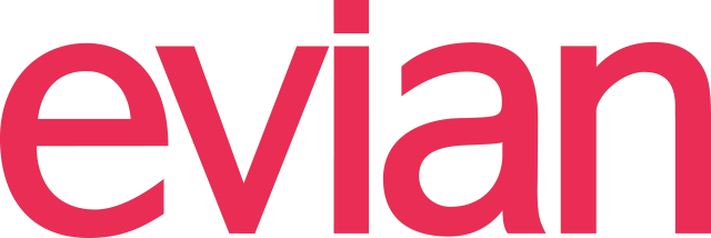 Evian Logo - 法国著名的天然矿泉水品牌