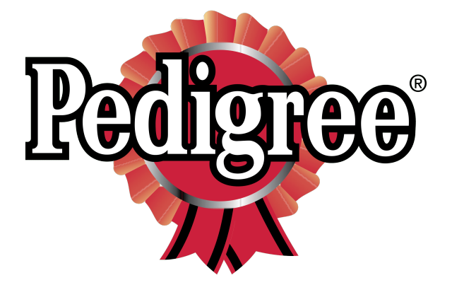 Pedigree狗粮和宠物产品品牌Logo