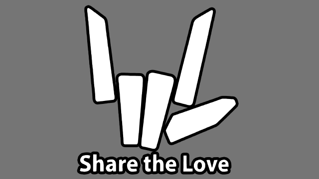 Share the Love Logo – 传递爱心，分享温暖与善意