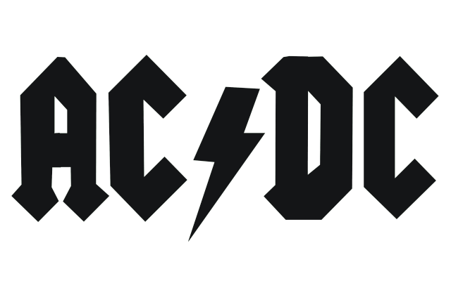 AC/DC 硬摇滚乐队Logo设计历史版本及含义解析