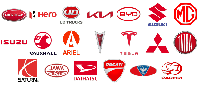 红色汽车品牌Logo鉴赏